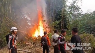 Iseng Berbuah Petaka! Lahan Setengah Hektar Ludes Terbakar hingga Ancam Pemukiman