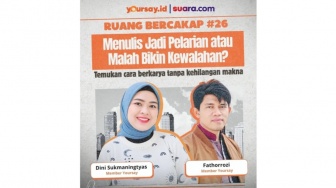 Bukan Sekadar Berkarya, Menulis Bisa Bikin Hati dan Pikiran Lebih Lega