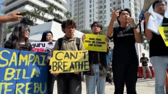 Aktivis Malaysia Demo KBRI KL, Tuntut Indonesia Buka Data Perusahaan Sawit Biang Kebakaran Hutan