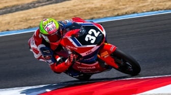 Tak Gentar Kepung 'Kandang' Spanyol, Pembalap Muda Indonesia Panaskan Perebutan Gelar Moto3