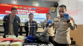 Ratusan Kartrid Berisi Etomidate Senilai Rp2,3 Miliar Gagal Menyeberang di Bakauheni