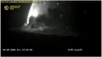 Muncul Kubah Lava Baru di Gunung Anak Krakatau, PVMBG Jawab Kekhawatiran Potensi Tsunami