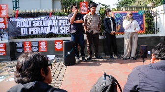 Dugaan Pelanggaran Etik Hakim Kasus Andrie Yunus Mandek, LBH Jakarta Tuding KY Takut Militer