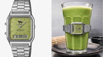 Casio Gandeng Cafe Kitsune, Hadirkan Jam Tangan Bernuansa Matcha