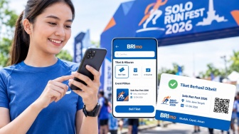 Yuk Ikutan Solo Run Fest 2026,  Beli Tiket lebih Mudah lewat BRImo!