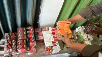 Peredaran Rokok Ilegal Diburu, Puluhan Ribu Batang Diamankan di Lamongan