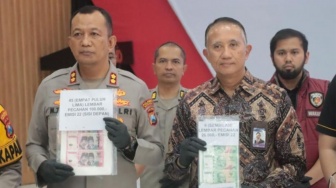 Dipesan via Facebook, Dikirim Kurir: Begini Pabrik Uang Palsu Ratusan Juta Digulung Polisi