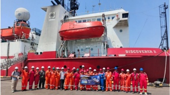 PHE Selesaikan Survei Seismik Offshore 2D SE Java Frontier Area Laut Selatan Jawa di Samudera Hindia