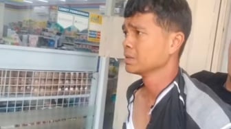 Pencuri Bakar Etalase Minimarket, Modus Alihkan Perhatian Karyawan
