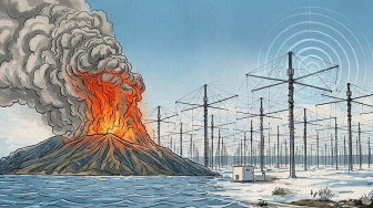 Heboh Ulta Levenia Sebut HAARP di Balik Erupsi Gunung Api, Mitos atau Fakta?
