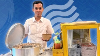 Bank Sumsel Babel Dukung Pengusaha Muda, Mang Din Kembangkan Cilok Lewat Kredit Sultan Muda