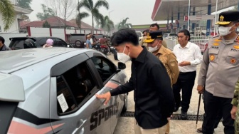 Antrean BBM Mengular di Palangka Raya, Gibran: Maaf, Ya