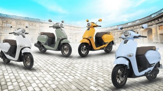 Mengenal Honda Giorno+ si Penantang Vespa Harga 20 Jutaan, 1 Liter Jalan 47 Kilometer