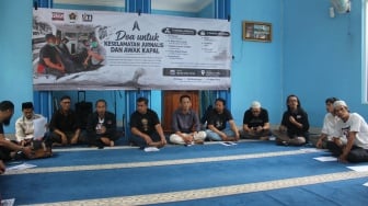 PFI, PWI dan IJTI Bogor Bersatu, Kirim Doa bagi 5 Jurnalis dan Crew Kapal di Selat Sunda