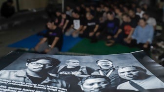PFI Jakarta Gelar Doa Bersama untuk 5 Jurnalis yang Hilang di Selat Sunda