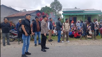 Viral Pengerusakan Belasan Rumah di Humbahas Diduga Sengketa Lahan