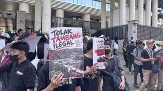 Massa Geruduk Kejagung, Tuntut Transparansi Penegakan Hukum Tambang Batu Bara di Kaltim