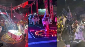 Viral Karnaval Mirip Ritual Satanisme di Pekalongan, Ada Penyembelihan Hewan dan Okultisme