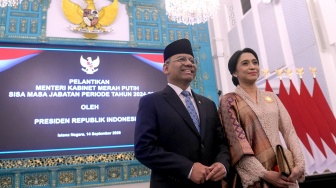 Prabowo Lantik Suahasil Nazara jadi Menteri Keuangan