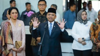 Momen Suahasil Nazara Sapa Karyawan Kemenkeu Usai Jadi Menteri
