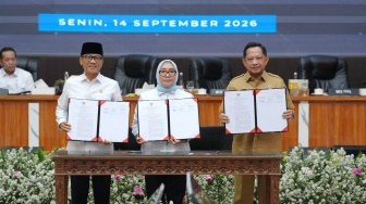 Teken SKB Ruang Bersama Indonesia, Mendagri Dorong Pemberdayaan Perempuan dan Anak di Daerah