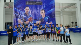 500 Lebih Atlet Bertanding di AHY Cup 2026, Lokot Nasution Dorong Tenis Meja Sumut Naik Kelas