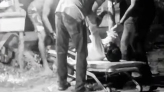 Viral Tukang Ojek Bersimbah Darah Dianiaya Sajam oleh Penumpang di Bengkalis