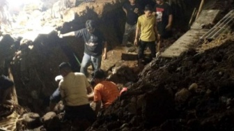 Pekerja Telkom Akses Tewas Tertimpa Tembok Beton di Gowa