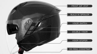 8 Helm Motor Terbaik untuk Keselamatan, Standar SNI dan DOT