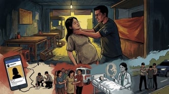Tragedi Warung Mi Ayam: Wanita Hamil Tewas Dicekik Gegara Tarif Kencan Kurang Rp200 Ribu