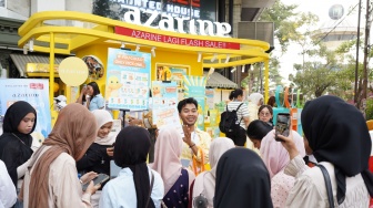 Azarine Gandeng Nailoong Ajak Masyarakat Lepas Penat di Tengah Paparan Sinar Matahari