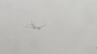 Kalbar Masih Dikepung Asap, Beberapa Penerbangan di Bandara Supadio Dibatalkan