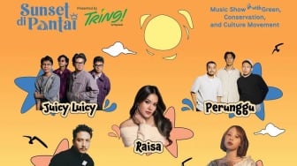 Raisa, Nadin Amizah hingga Sal Priadi Siap Ramaikan Sunset di Pantai 2026
