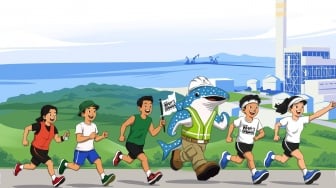 Bhimasena Run for Whale Shark 2026: Saat Langkah Kaki Membawa Pesan untuk Laut