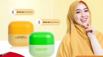 Day Cream dan Night Cream untuk Flek Hitam, Diformulasikan Adik Oki Setiana Dewi