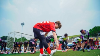 Duo Legenda Timnas Jepang Turun Gunung Latih Srikandi Indonesia di Jakarta