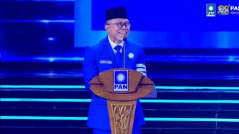 Pidato Zulhas di HUT PAN: Warna Partai Tak Boleh Lebih Besar dari Merah Putih