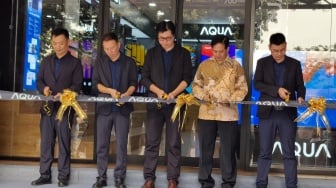 AQUA Elektronik Resmikan Brand Shop Baru di Cibinong