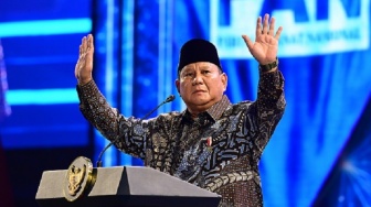 Prabowo: Saya Dikasih Pesan Dilarang Joget dan Jangan Ngomong Lu-Gue!