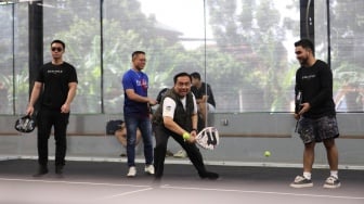 Road to HKBP 165 Padel Series di Medan, Effendi Simbolon: Ajang Sportivitas-Silaturahmi Masyarakat