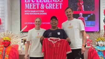 Dua Legenda Liverpool Sambangi Jakarta, Antusiasme Fans Indonesia Bikin Sami Hyypia Terkejut