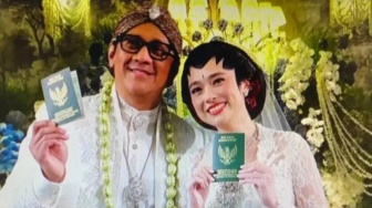 Andre Taulany Resmi Nikahi Amanda Rigby, Mantan Istri Erin: Hamil Duluan Kali