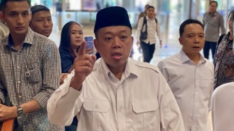 Nusron Wahid Saat Ditanya Alasan Mundur dari Kepengurusan Golkar: Tanya Pak Bahlil