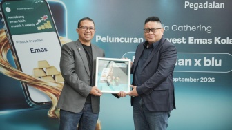 Investasi Emas Makin Mudah, Pegadaian Gandeng blu Hadirkan bluInvest Emas Mulai Rp10 Ribu