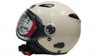 Spesifikasi dan Harga Helm KYT Elsico, yang Nyaman Buat Perempuan Berhijab