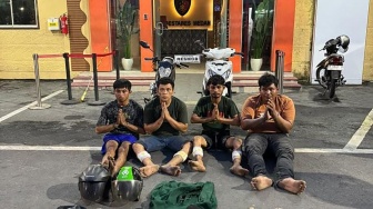 Komplotan Pencuri Motor Antarprovinsi Ditangkap di Medan, 71 Kali Beraksi, 2 Ditembak