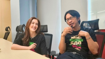 Aming Ingin Warga Rusun 609 Jadi Hiburan di Tengah Situasi Sulit