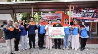 Kilang Plaju Kembali Salurkan Bantuan Logistik untuk Satgas Karhutla Sumsel