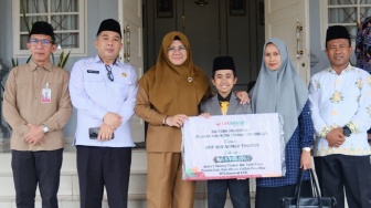Raih Juara II MTQ Nasional 2026, Bocah asal Siak Dapat Hadiah Umrah