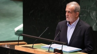 Auman Singa Mesopotamia, Presiden Iran Ubah Sidang Umum PBB Jadi Arena Lawan AS